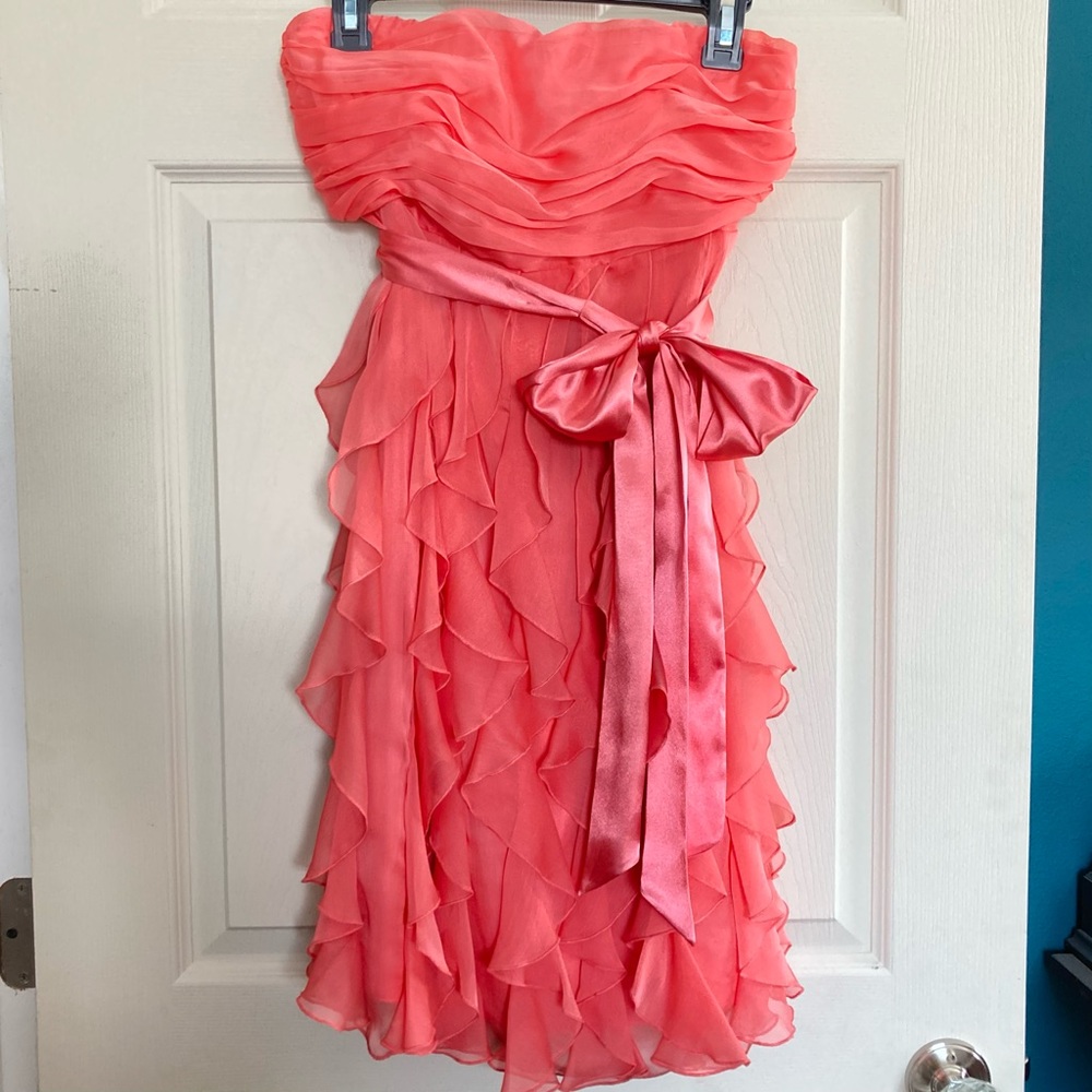The Limited Coral Minidress